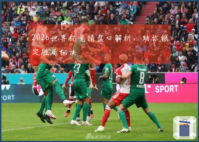 2026世界杯竞猜盘口解析,助你锁定胜局秘诀